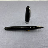 SHEAFFER Pen For Men (PFM I)  Black - Palladium Silver Nib - Snorkel Filling System Fountain Pen