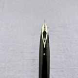 SHEAFFER Pen For Men (PFM I)  Black - Palladium Silver Nib - Snorkel Filling System Fountain Pen