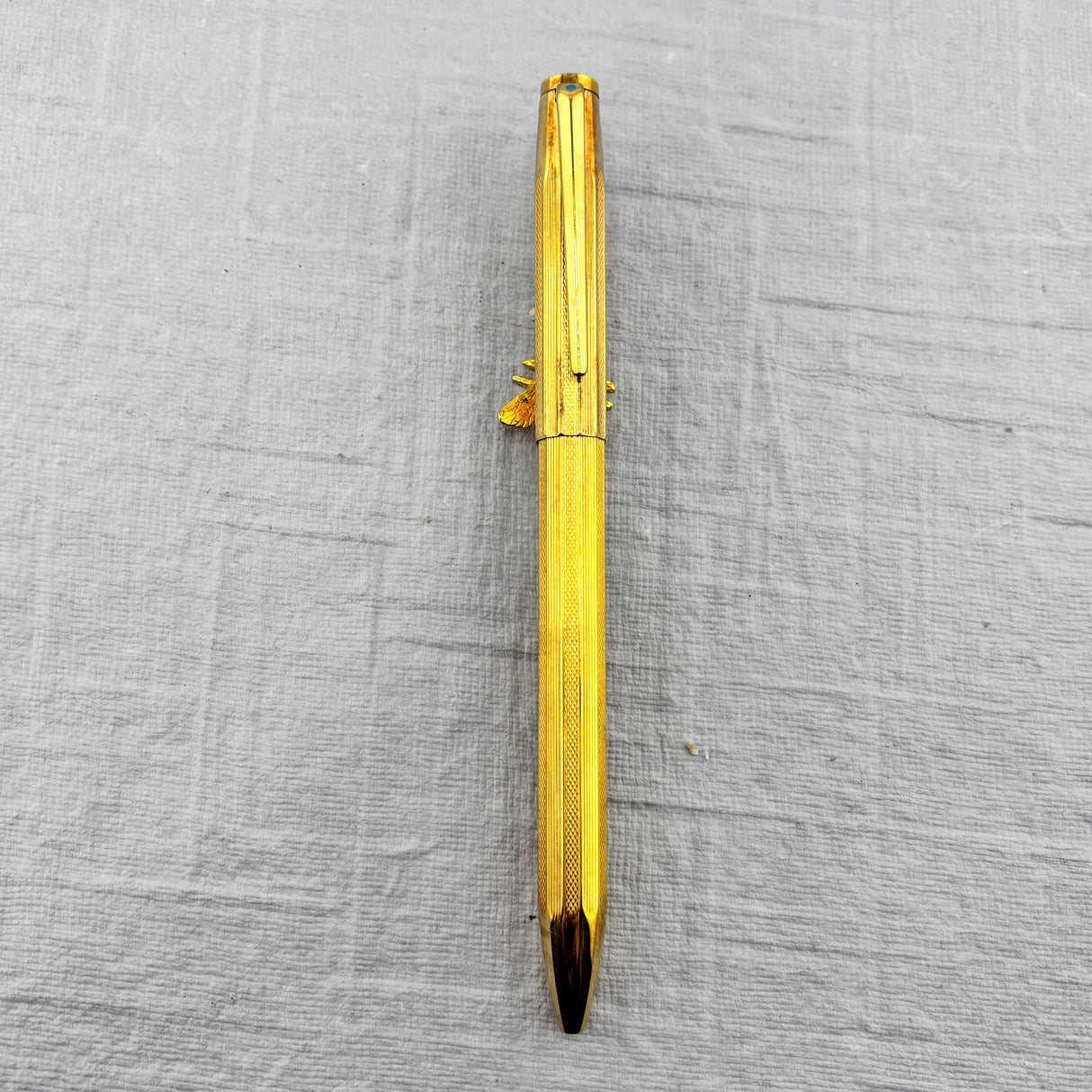 MONTBLANC  PIX-O-MAT 4 COLOR MULTI-FUNCTION  GOLD-PLATED BALLPOINT PEN