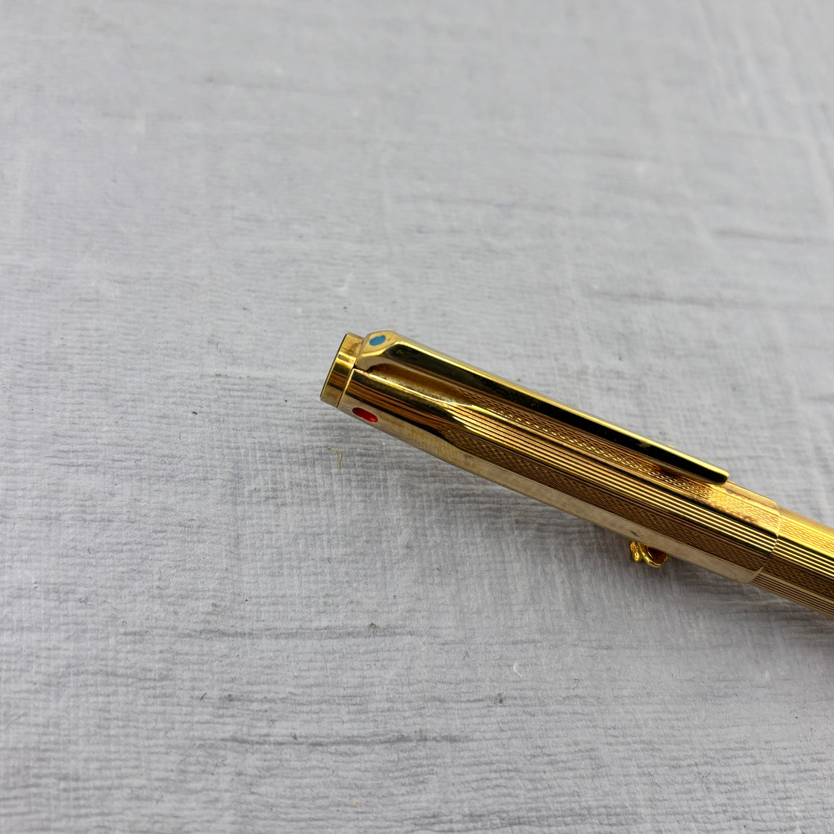 MONTBLANC  PIX-O-MAT 4 COLOR MULTI-FUNCTION  GOLD-PLATED BALLPOINT PEN