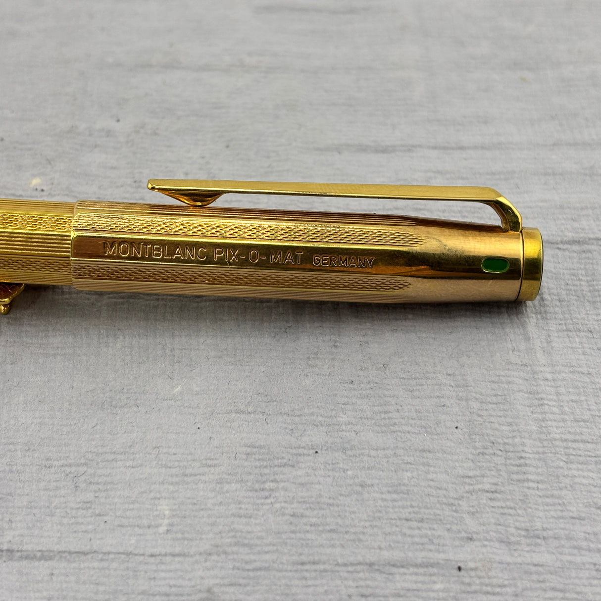 MONTBLANC  PIX-O-MAT 4 COLOR MULTI-FUNCTION  GOLD-PLATED BALLPOINT PEN