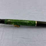Parker Duofold Green Jade Desk Set Green Base - Fountain Pen
