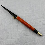Parker Duofold  Big Red Orange Permanite Desk Set - Fountain Pen