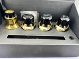 STIPULA SET OF 4 INKWELL TESTERS - VERY UNUSUAL