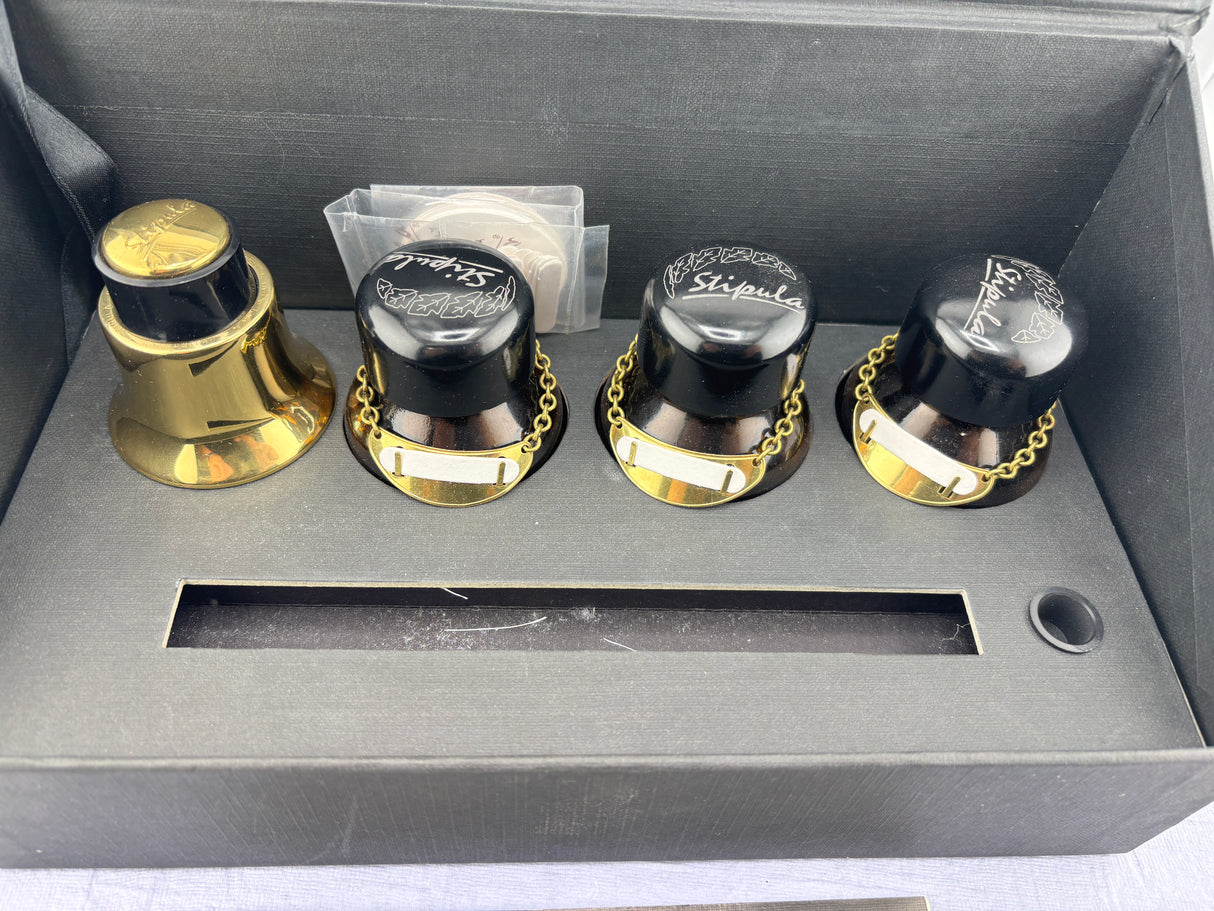 STIPULA SET OF 4 INKWELL TESTERS - VERY UNUSUAL