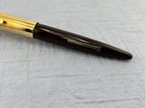 Eversharp Skyline Burgundy Gold filled Derby Cap  - Fountain Pen