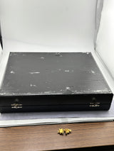 OMAS Signum Faceted Black Desk Pen Limited 70/100 Superb Flex nib Signum 14k gold !