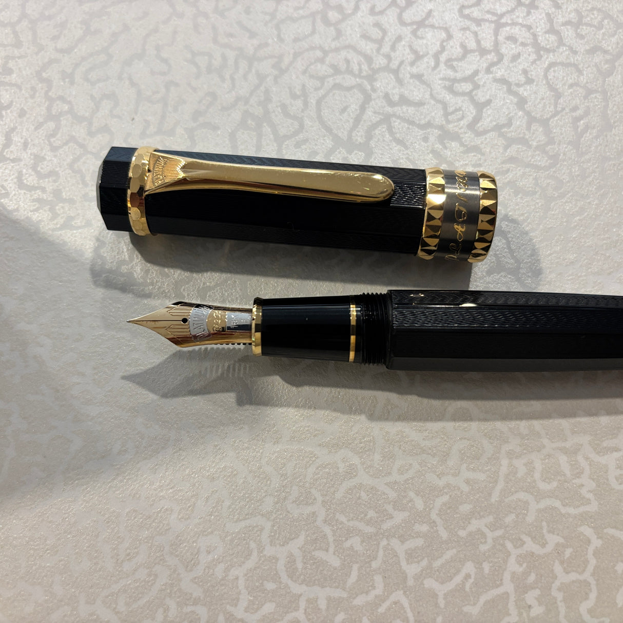 Platinum AD2000 Y2K Black Commemorative Limited Edition  Fountain Pen - Fine 18kt Gold Nib