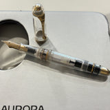 Aurora 88 Demonstrator Fountain Pen  Limited Edition - Broad 18kt Gold Nib