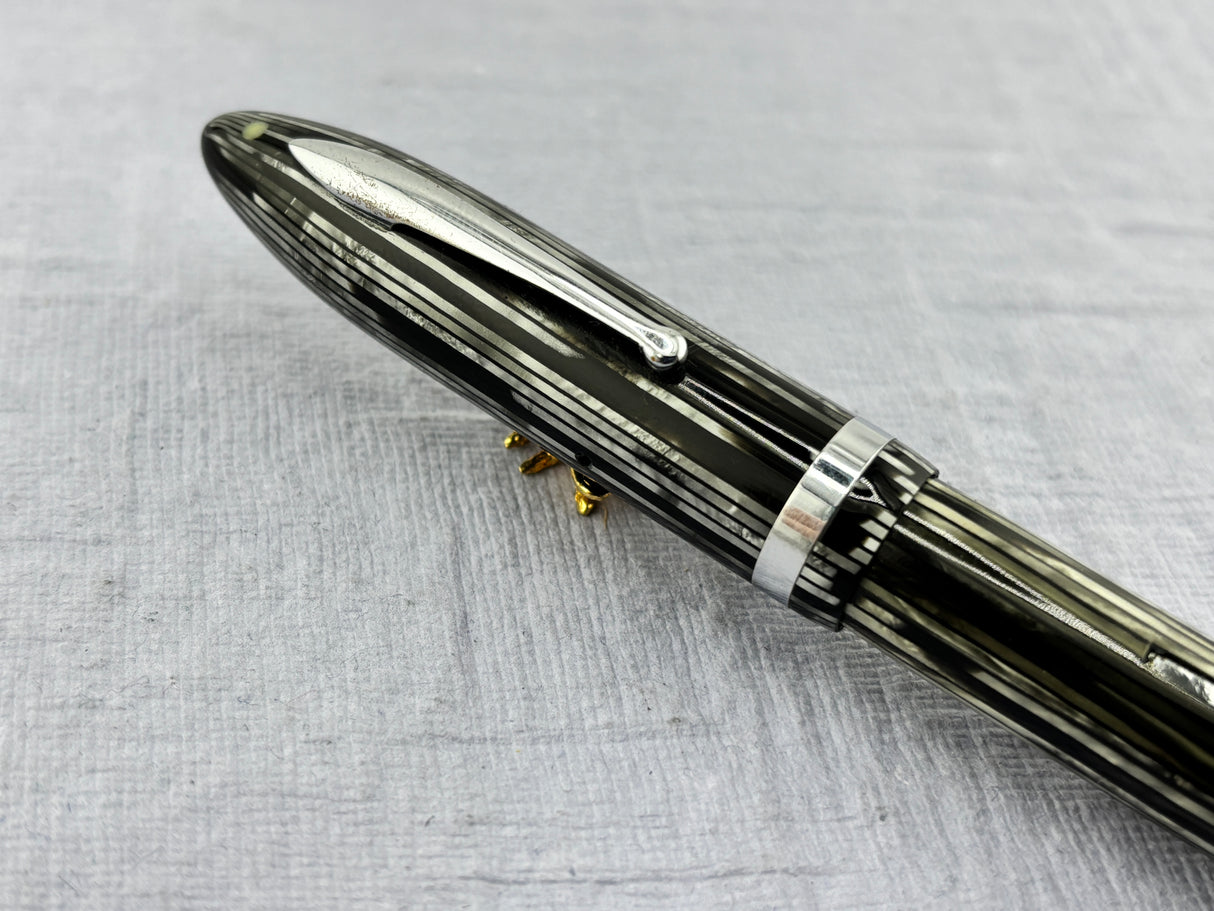 Sheaffer Balance Lifetime Senior Grey Striped   - Fountain Pen