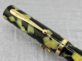 Sheaffer Flat Top Lifetime Senior Black and Pearl  - Fountain Pen