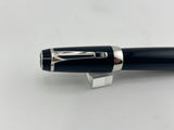 Montblanc Boheme  Black Resin Retractable Nib Fountain Pen -  Medium 18kt Gold Nib