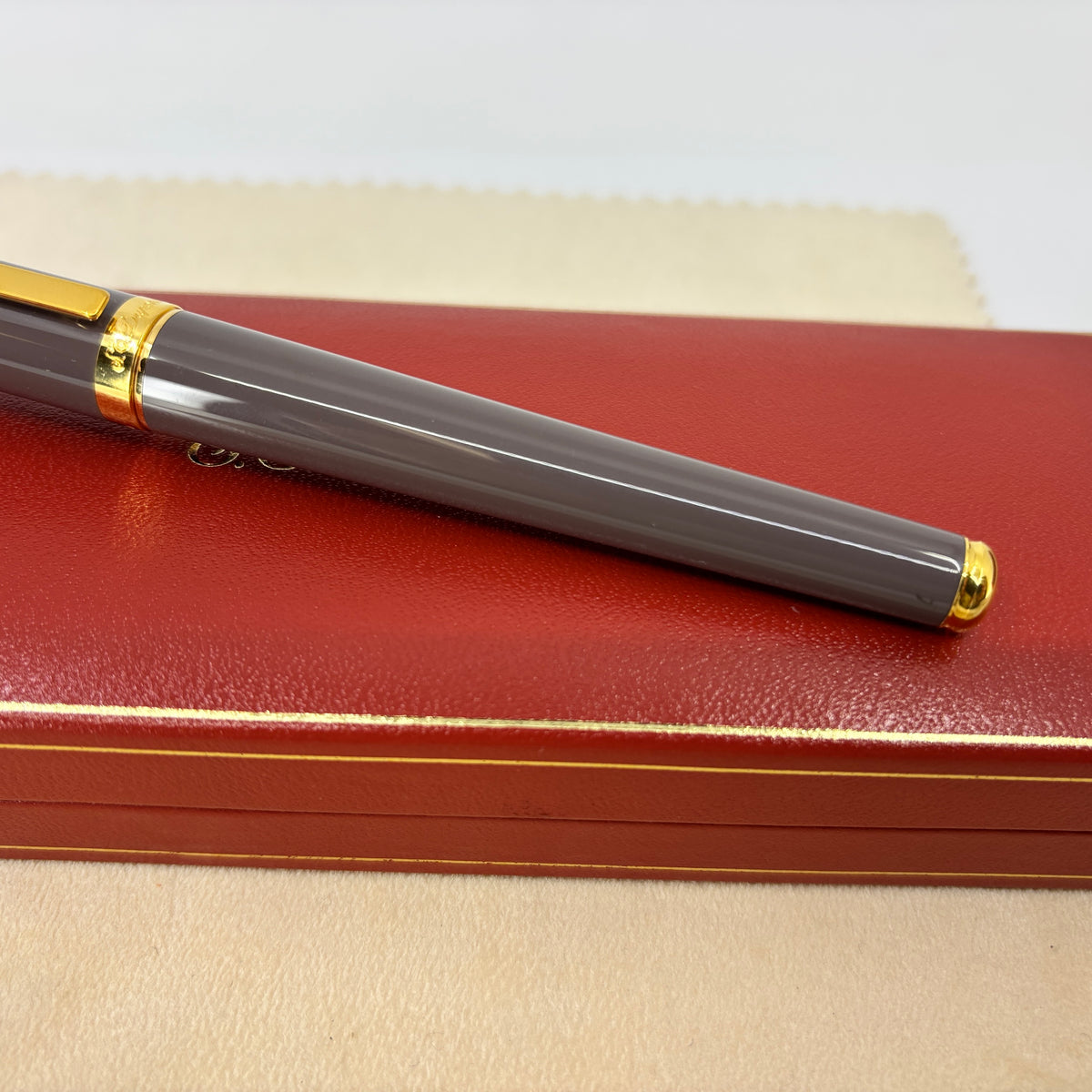 ST Dupont Fidelio light Grey Fountain Pen - Circa 2013