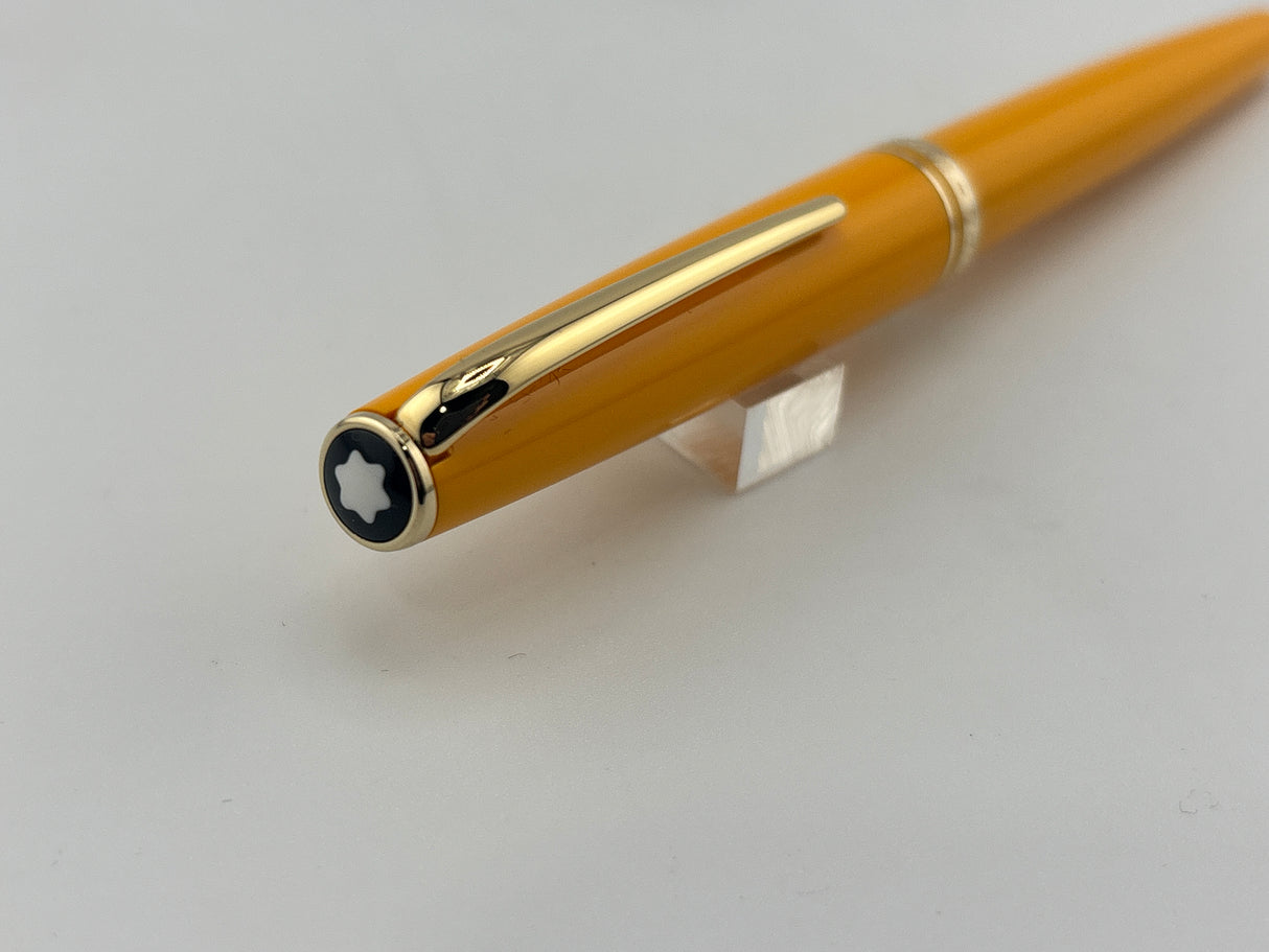 Montblanc Generation Yellow Rollerball - (The Pen may appear Light Orange!)