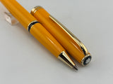 Montblanc Generation Yellow Rollerball - (The Pen may appear Light Orange!)