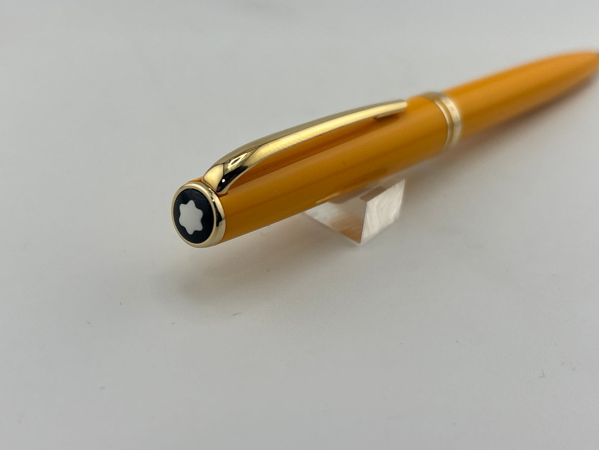 Montblanc Generation Yellow Ballpoint Pen  (The Pen May Appear Light Orange!)