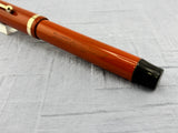 Parker Duoflod Senior Red Hard Rubber  Fountain Pen