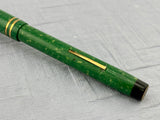 Sheaffer’s 5-30 Flat Top Green Jade   - Fountain Pen