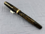 Parker Vacumatic Standard Brown Split Arrow Diamond clip   - Fountain Pen