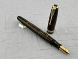 Parker Vacumatic Standard Brown Split Arrow Diamond clip   - Fountain Pen