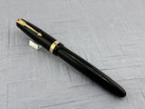 Parker Vacumatic Standard Black Diamond clip  FLEX nib - Fountain Pen