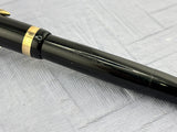 Parker Vacumatic Standard Black Diamond clip  FLEX nib - Fountain Pen