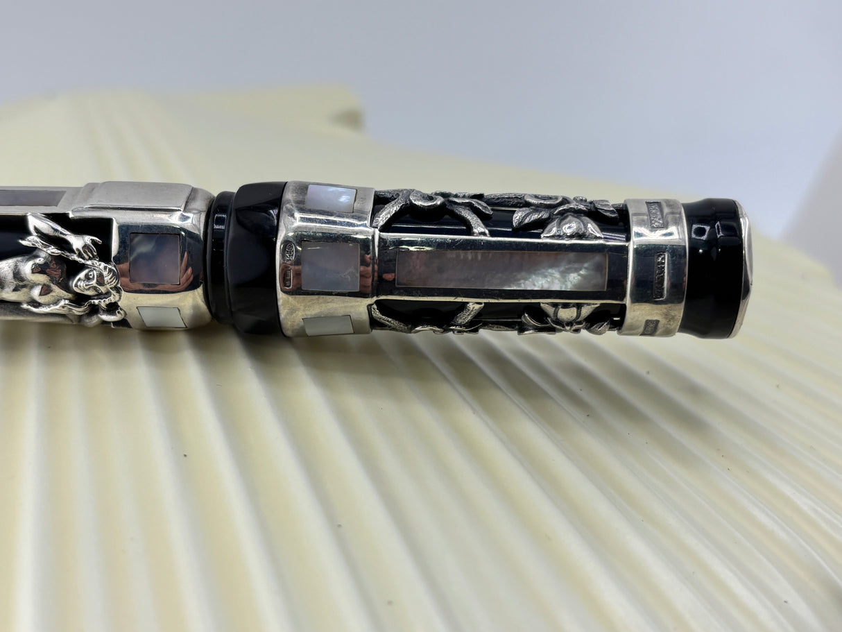 Montegrappa Aphrodite  Limited Edition Fountain Pen (1997) - A Masterpiece! - Medium 18kt Gold Nib