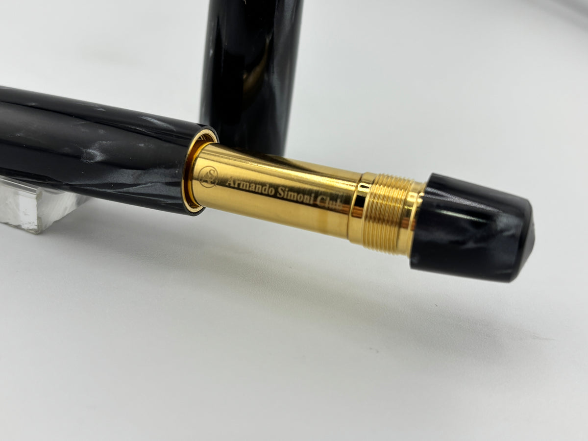 ASC Bologna Extra Bronze Skyscraper Limited Edition Fountain Pen - Flexible Magic Flex 14kt Gold Nib