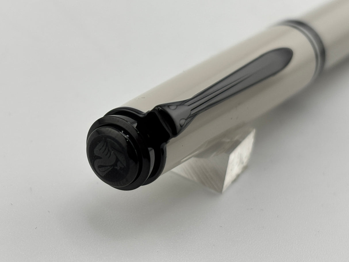 Pelikan Special Edition M670 Warm Grey Fountain Pen - Medium 14kt Gold Nib