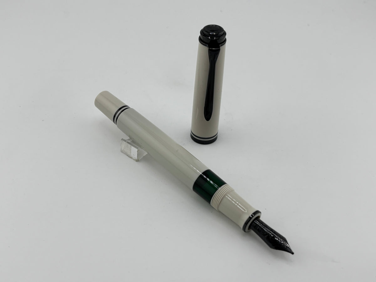 Pelikan Special Edition M670 Warm Grey Fountain Pen - Medium 14kt Gold Nib