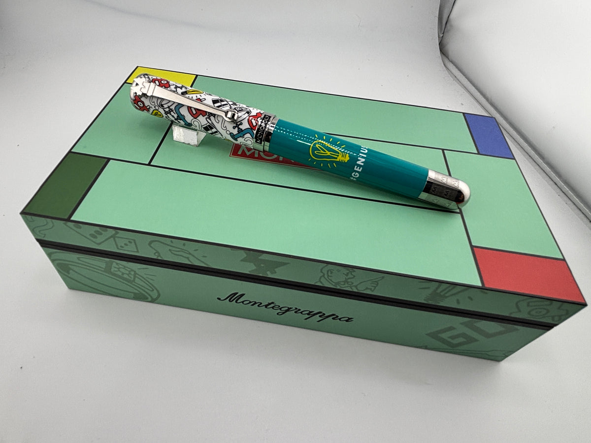 Montegrappa Monopoly "Genius"  Edition  Fountain Pen - Medium Stainless Steel Nib