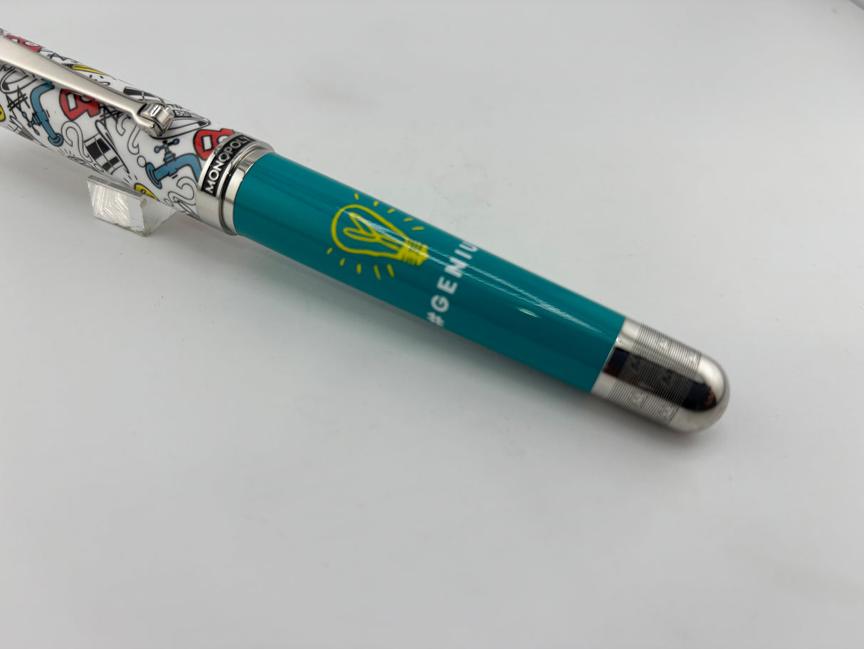 Montegrappa Monopoly "Genius"  Edition  Fountain Pen - Medium Stainless Steel Nib