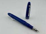 Omas for Levenger Ogiva "Bleu de France" Fountain Pen - Flexible Fine 14kt Gold Nib