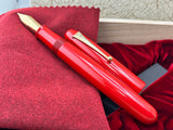 Namiki Emperor Vermilion Urushi Fountain Pen - The Grail of the Namiki Urushi!  - Fine/Medium 18kt Gold Nib