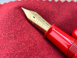Namiki Emperor Vermilion Urushi Fountain Pen - The Grail of the Namiki Urushi!  - Fine/Medium 18kt Gold Nib