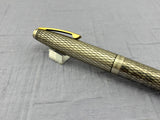 Sheaffer’s Imperial crossed lines sterling silver 925   - Fountain Pen