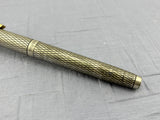Sheaffer’s Imperial crossed lines sterling silver 925   - Fountain Pen