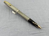 Sheaffer’s Imperial crossed lines sterling silver 925   - Fountain Pen