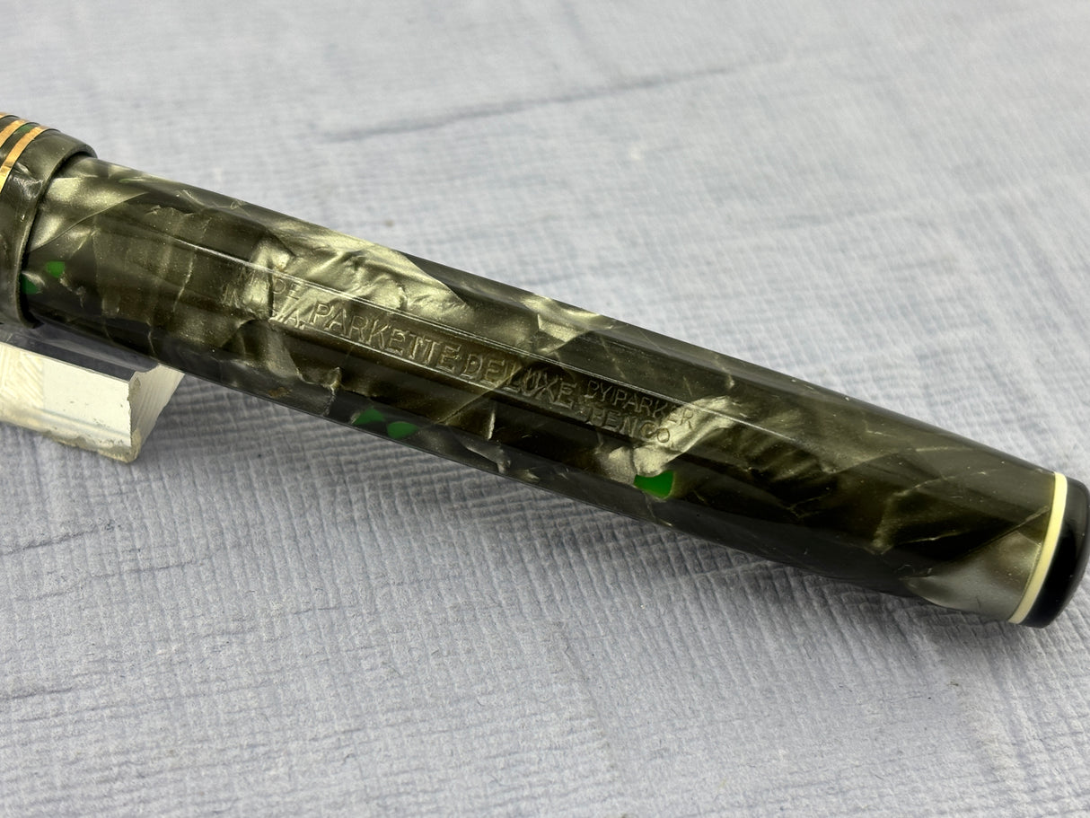 Parker Parkette Deluxe  Grey Marble - Fountain Pen