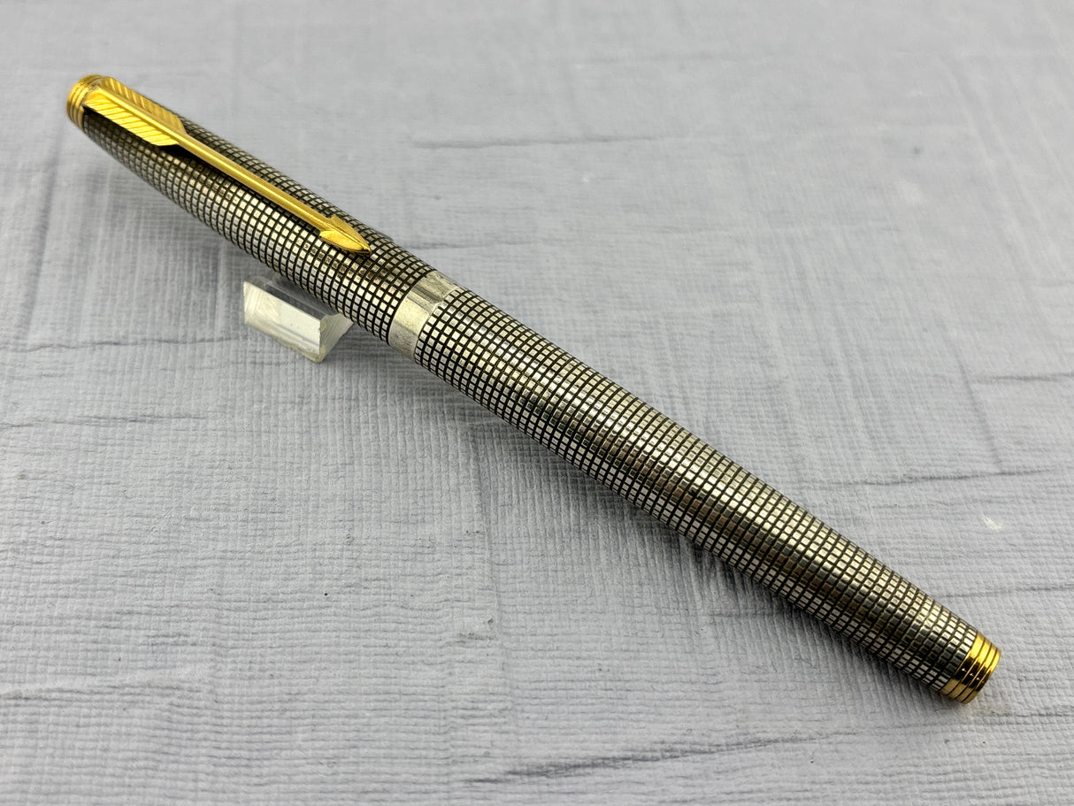 Parker 75 Cisele Sterling Silver  -  Fountain Pen