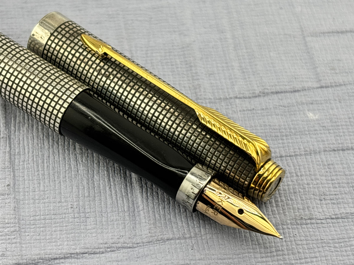 Parker 75 Cisele Sterling Silver  -  Fountain Pen