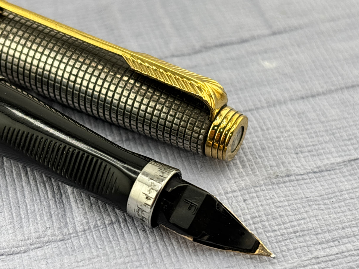 Parker 75 Cisele Sterling Silver  -  Fountain Pen