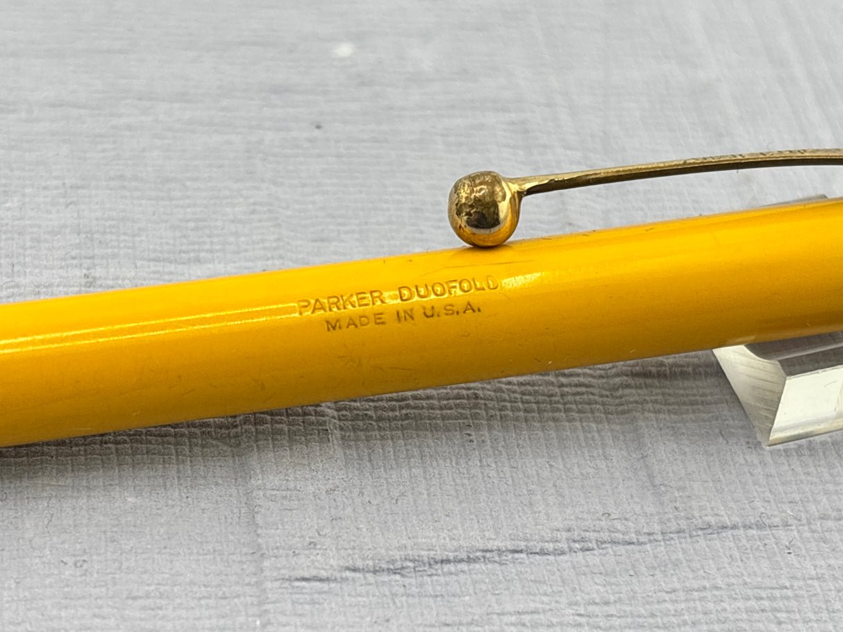 Parker Duofold Pencil Mandarin Yellow  - Mechanical Pencil