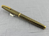 Sheaffer’s Imperial crossed lines 14K Gold Filled   - Fountain Pen