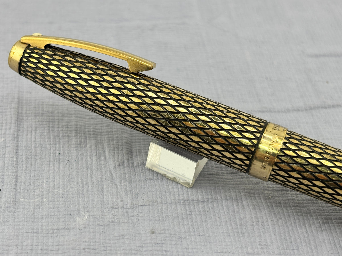 Sheaffer’s Imperial crossed lines 14K Gold Filled   - Fountain Pen