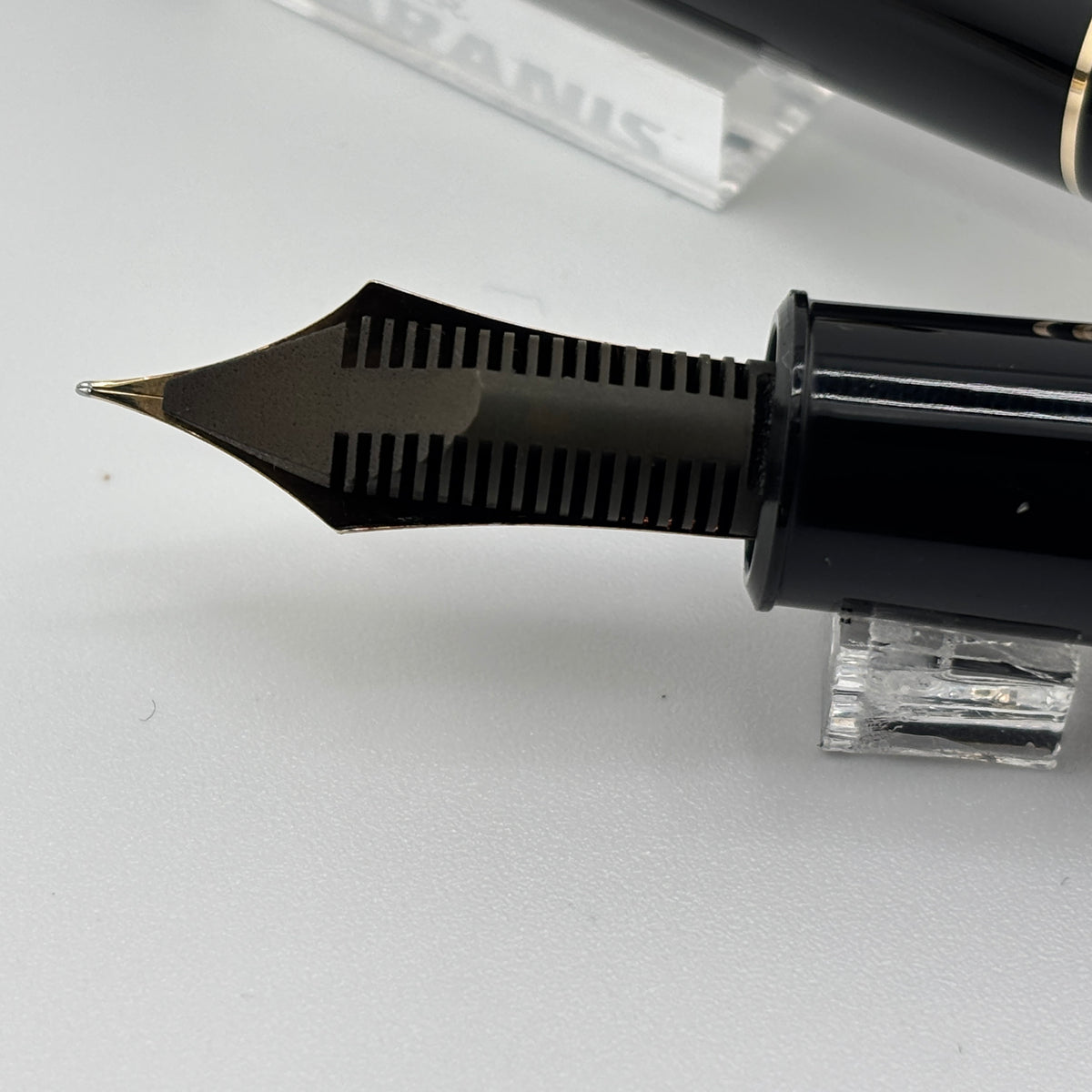 Montblanc 149 Fountain Pen Black - Flexy Extra Fine 14C Gold Nib - Circa 1980s