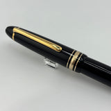 Montblanc Black Resin Meisterstuck #146 LeGrand Fountain Pen - Fine 14kt Gold  Nib