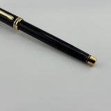 Cross Townsend Black Lacquer Fountain Pen - Made in USA - Medium 14kt Gold  Nib