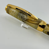 Visconti Honey Almond Opera Fountain Pen - Medium 14kt Gold Nib