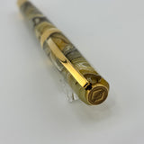 Visconti Honey Almond Opera Fountain Pen - Medium 14kt Gold Nib